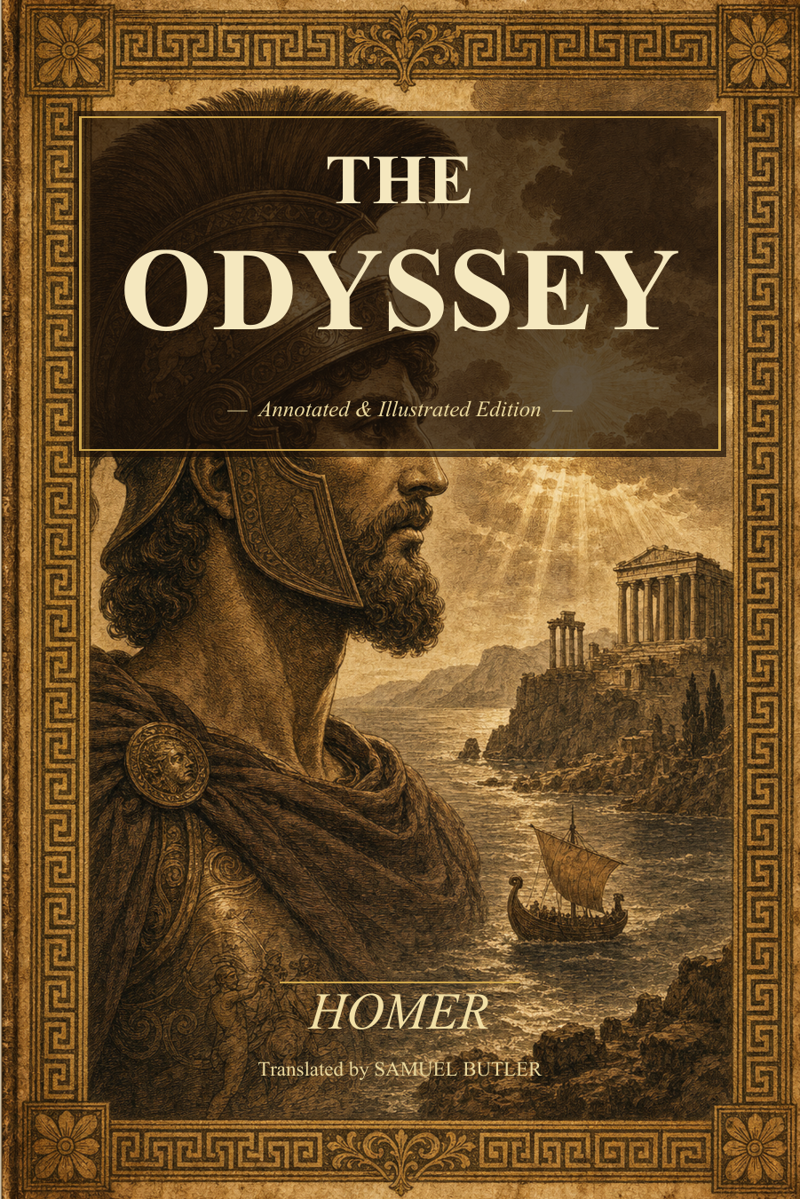 The Odyssey Book Cover